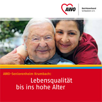 Titelseite unserer Heimbroschüre | AWO-Seniorenheim Krumbach | Altenheim Krumbach | Pflegeheim Krumbach | Pflegeplatz Krumbach